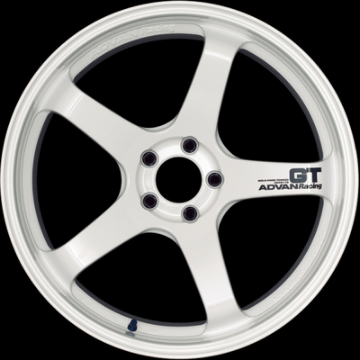 Advan GT Premium Version 19x9.5 +22 5x112 Racing White Wheel