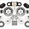 Wilwood Forged Dynalite Front Kit 11.00in Drilled 1970-1973 Mustang Disc & Drum Spindle