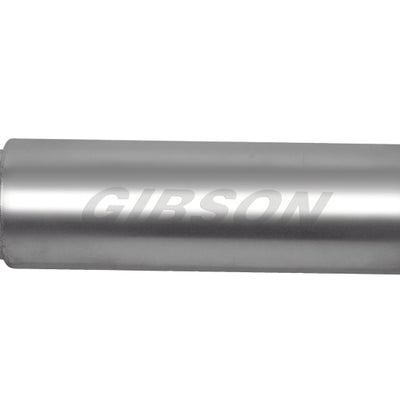Gibson SFT Superflow Dual/Dual Round Muffler - 8x24in/3in Inlet/2.5in Outlet - Stainless