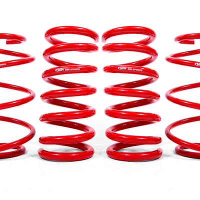 BMR 15-20 Ford Mustang S550 Lowering Spring Kit (Set Of 4) - Red
