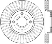 StopTech 2014 Ford Fiesta Right Front Disc Slotted Brake Rotor
