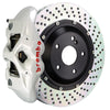 Brembo 08-13 M3 (E90/E92/E93) Rear GT BBK 4 Piston Cast 380x28 2pc Rotor Drilled- White