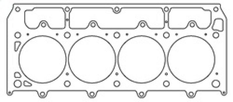 Cometic GM LSX McLaren 4.125in Bore .040 inch MLS Head Gasket - Right