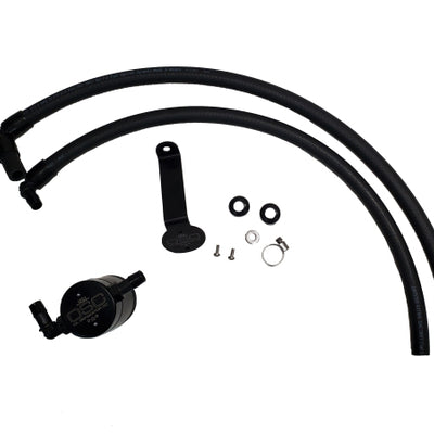 J&L 22-25 Toyota Tundra, 23-25 Sequoia 3.5L Turbo Oil Separator 3.0 Driver Side - Black Anodized