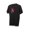 Akrapovic Mens Logo Black T-Shirt - Medium