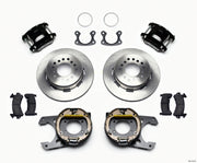 Wilwood D154 P/S Park Brake Kit Small Ford 2.66in Offset