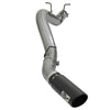 aFe LARGE BORE HD 5in 409-SS DPF-Back Exhaust w/Black Tip 2017 GM Duramax V8-6.6L (td) L5P