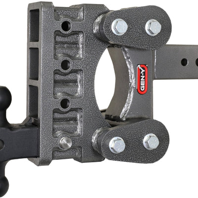 Gen-Y The Boss Torsion-Flex 3in Shank 6in Drop 3.5K TW 32K Hitch w/GH-0161 Dual-Ball