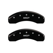 MGP 2 Caliper Covers MGP Black Finish Silver Characters 2018 Chevrolet Tahoe