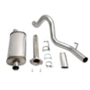 JBA 04-06 Jeep Wrangler LJ 2.4L/4.0L 304SS Single Rear Exit Cat-Back Exhaust