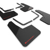 Rally Armor 21-24 Ford F-150 Raptor Gen 3 Black UR Mud Flap w/Red Logo