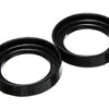 Energy Suspension 96-00 Honda Civic/CRX / 99-00 Honda Civic Si Black Front Coil Spring Isolator Set