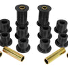 Prothane 74-77 Jeep Cherokee Front Spring & Shackle Bushings (w/ 1.25in OD Main Eye) - Black