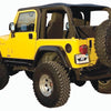 Rampage 1997-2006 Jeep Wrangler(TJ) Excludes LJ Unlimited Frameless Soft Top Kit - Black Diamond