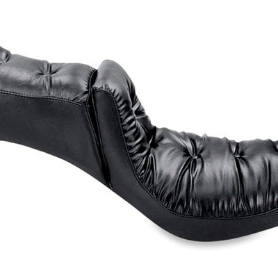 Mustang 84-06 Harley Standard Rear Tire Duke 1PC Seat Regal- Black