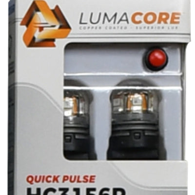 Putco LumaCore 3156 Red - Pair (x3 Strobe w/ Bright Stop)