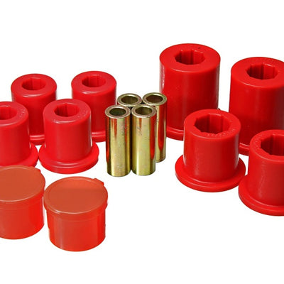 Energy Suspension 10-20 Toyota 4Runner/Lexus GX460 Front Control Arm Bushing Set - Red