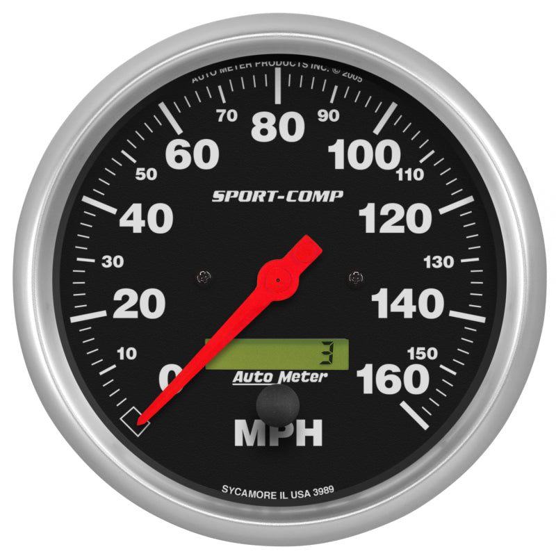 Autometer Sport-Comp 66-76 Nova Dash Kit 6pc Tach / MPH / Fuel / Oil / WTMP / Volt