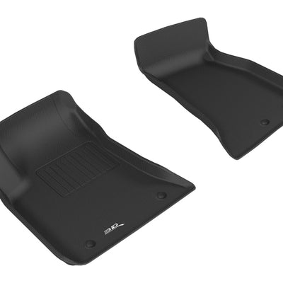 3D MAXpider 2011-2014 Dodge Challenger Kagu 1st Row Floormat - Black