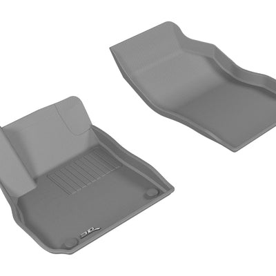 3D MAXpider 2017-2019 Buick Lacrosse Kagu 1st Row Floormat - Gray