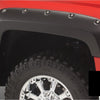 Bushwacker 16-18 Chevy Silverado 1500 Fleetside Pocket Style Flares 4pc 69.3in Bed - Black