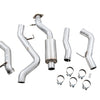 AWE Tuning 2021+ Ford Bronco 0FG Single Rear Exit Exhaust w/Diamond Black Tip & Bash Guard