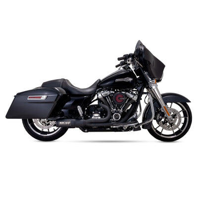Vance & Hines HD  Touring 17-22 HO 2-1 Black Full System Exhaust