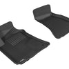 3D MAXpider 2008-2010 Dodge Challenger Kagu 1st Row Floormat - Black