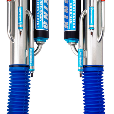 King Shocks 10-14 Ford F150 Raptor 4WD Rear 3.0 Dia Bypass Piggyback Shock w/Standard Fin Res (Pair)