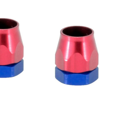 Spectre Magna-Clamp Hose Clamps 7/32in. (2 Pack) - Red/Blue