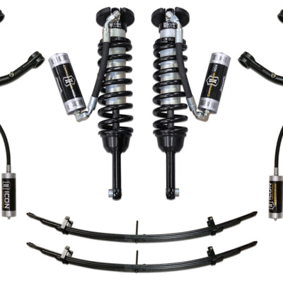 ICON 05-15 Toyota Tacoma 0-3.5in/2016+ Toyota Tacoma 0-2.75in Stg 4 Suspension System w/Tubular Uca