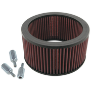 S&S Cycle Super E/G Carbs High Flow Air Filter Kit w/ Spacers For S&S Teardrop Air Cleaner