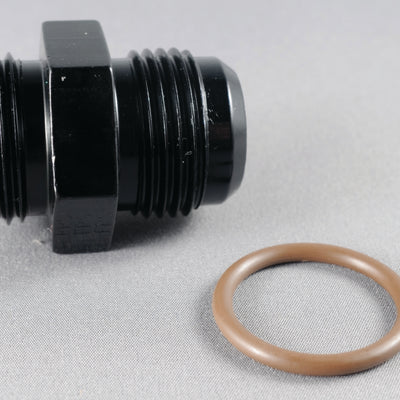 Fragola -12AN x 1 1/16-12 (12) Radius Fitting Vac Pump - Black