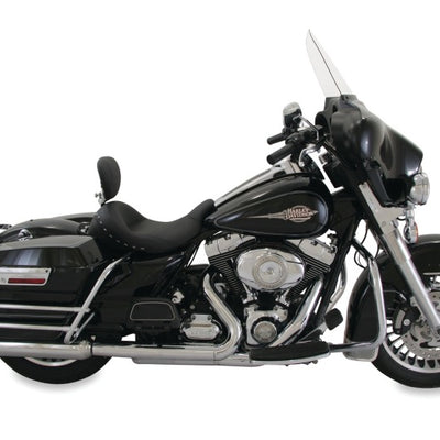 Mustang 08-21 Harley Electra Glide Std,Rd Glide,Rd King,Str Glide Std Touring Solo Seat Studs- Blac
