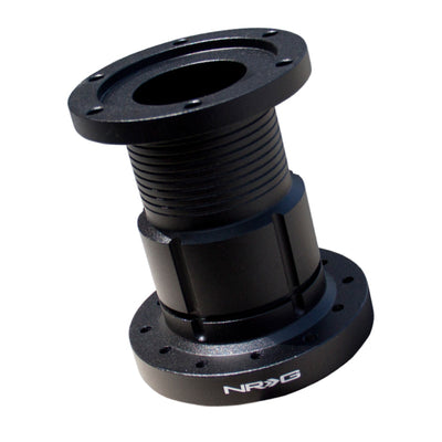 NRG Steering Wheel Hub Extension 4in. Spacer - Black