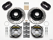 Wilwood Forged Dynalite P/S Park Brake Kit Drilled AMC 71-74 2.60in Offset