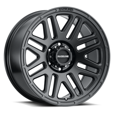 Raceline 944B Outlander 15x6in / 6x139.7 BP / 0mm Offset / 4.25mm Bore - Satin Black Wheel