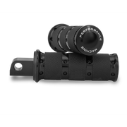 Performance Machine Footpegs XLS Rider - Black Ano