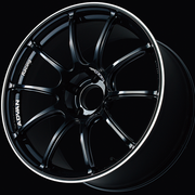 Advan RZII 17x7.5 +38 4x100 Racing Gloss Black Wheel