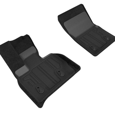 3D MAXpider 19-21 Mercedes-Benz G-Class Elegant Hybrid 1st Row Floormat - Black