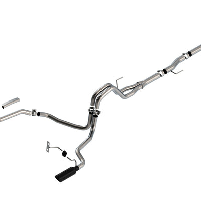 Borla F-150 2021 2.7L/3.5L 4dr CC SB EC STB Lari/King R/Plinum/LTD 3/2.25 SRE CB AK BLK CHR Tips