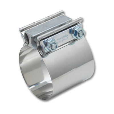 Vibrant Easy Seal SS Exhaust Sleeve Butt Joint Clamp for 2in O.D. Tubing