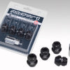 Rays M12x1.50 Short Type (L25) 17 Hex Lug Nut Set - Black