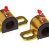 Prothane Universal Greasable Sway Bar Bushings - 21MM - Type A Bracket - Black