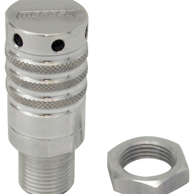 Moroso Vacuum Relief Valve 3/4in-16 Thread - Billet Aluminum - Single