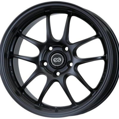 Enkei PF01 18x8.5 5x114 35mm Offset Black Wheel