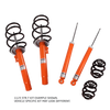 Koni 1125 STR.T Kit 01-05 Volkswagen Jetta IV 4cyl/6 cyl Gas & TDI Wagon
