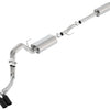 Borla 15-17 F-150 2.7L/ 3.5L EcoBoost/ 5.0L V8 4in. Tip Side Exit S-type Exhaust Black Chrome