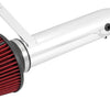 Spectre 92-00 Honda Civic L4-1.6L F/I Air Intake Kit - Polished w/Red Filter