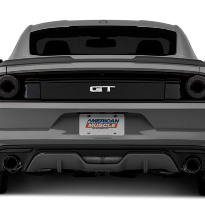 Raxiom 15-22 Ford Mustang Halo LED Tail Lights - Gloss Black Housing (Smoked Lens)